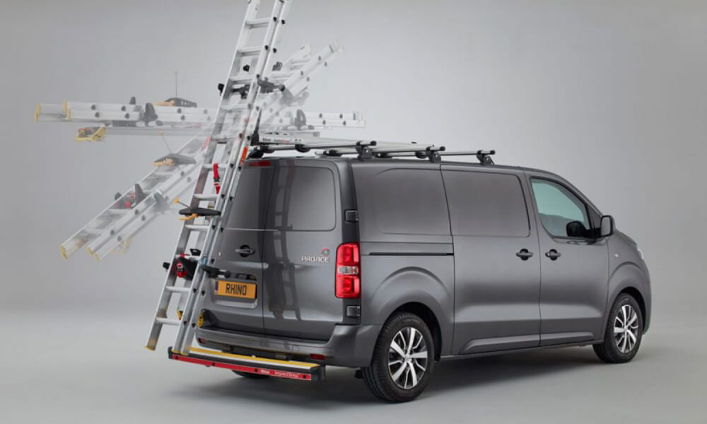 Rhino Van Ladder Restraints
